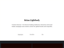 Tablet Screenshot of brianlightbody.com